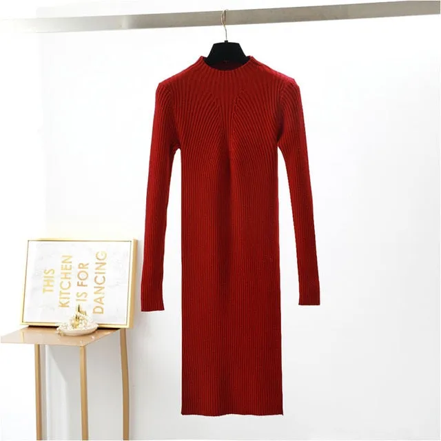 Women Sexy Bodycon Robe Dress