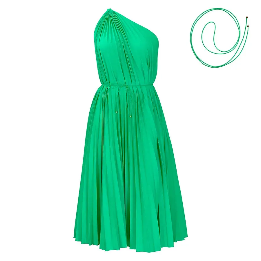women's a-line skirt basic classic style oblique collar sleeveless solid color knee-length holiday travel tea party
