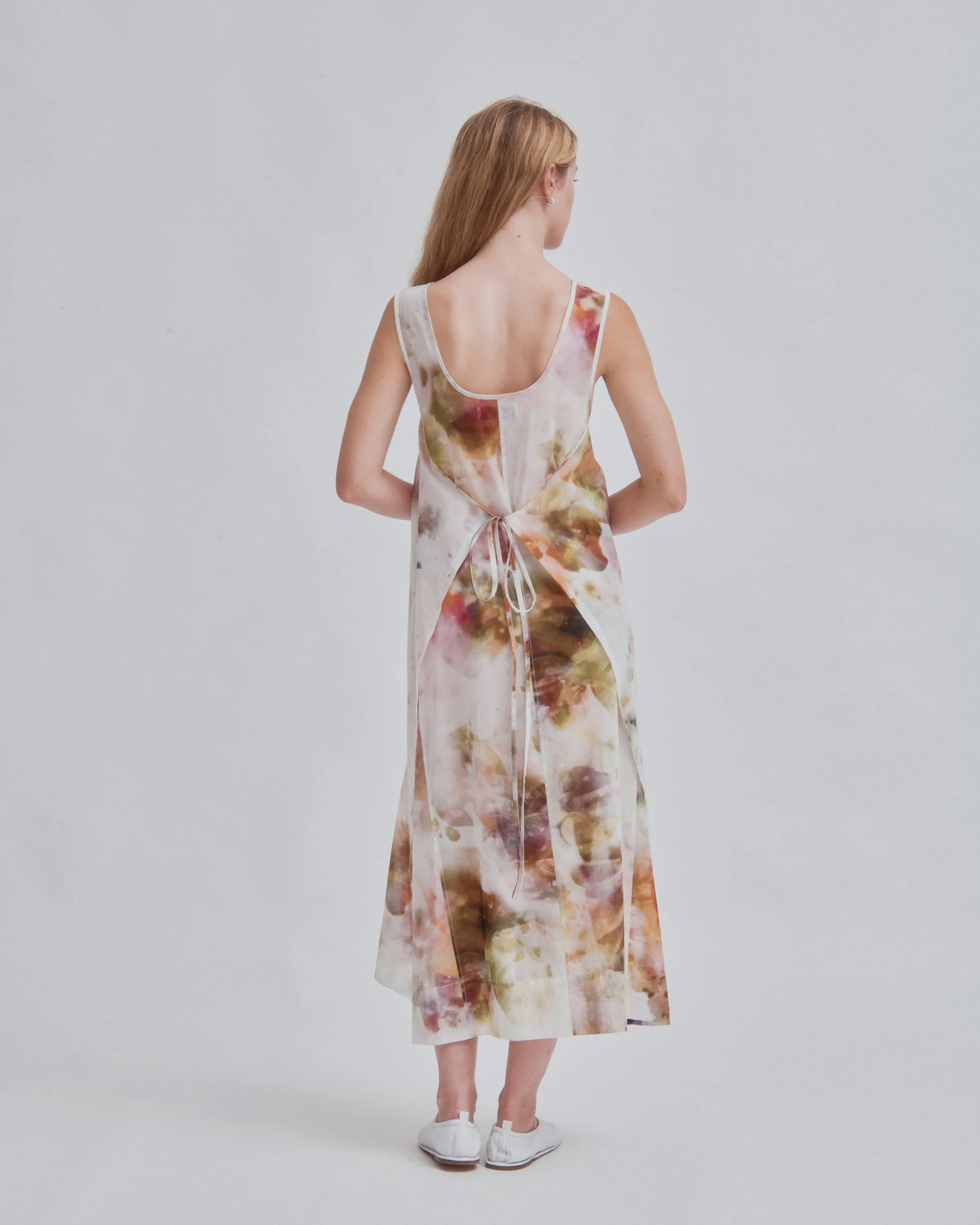 Wrapped Dress in Print