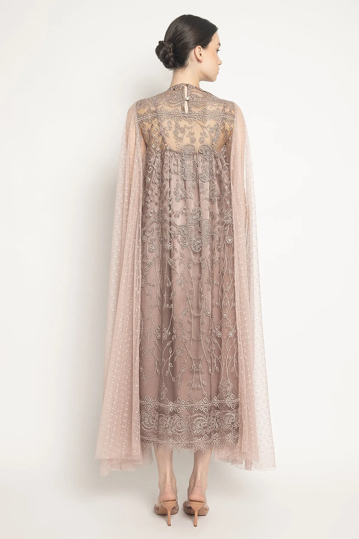 Zeba Dress in Rosy Pink