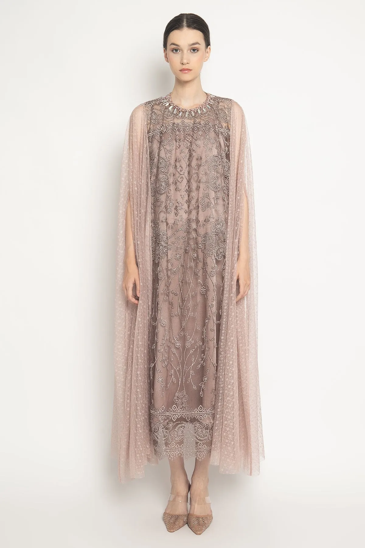 Zeba Dress in Rosy Pink